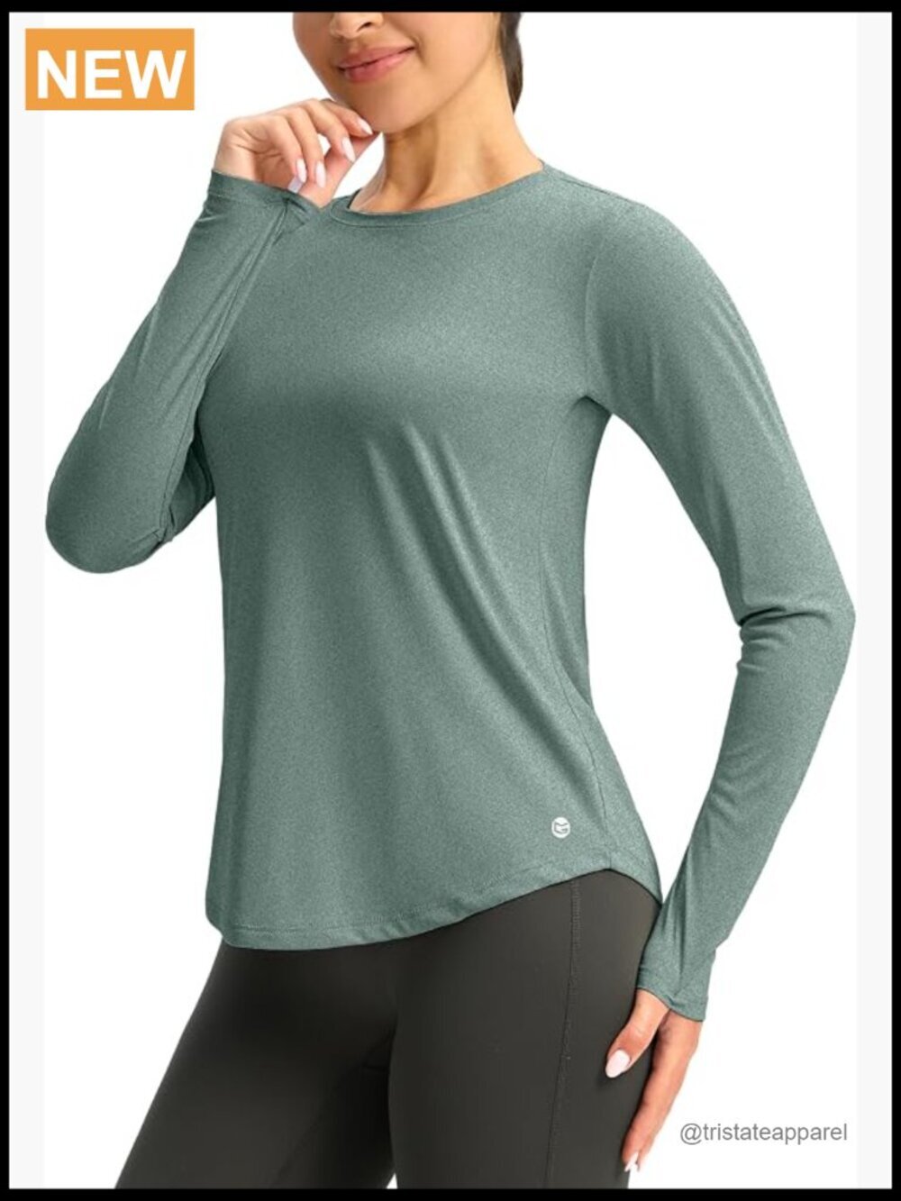 UPF 50+ Long Sleeve Sun Shirt Rash Guard Lightweight Quick Dry Hiking Top
